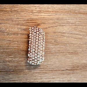 Swarovski crystal bracelet gold